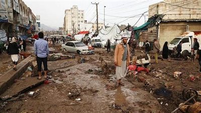 اليمن: مصرع وإصابة 14 نازحا في مأرب بسبب السيول