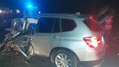 بالصور وفاة وإصابة 12 شخصًا بينهم مطرب نوبي شهير في حادث تصادم