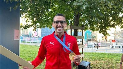 بعد تتويجه بالذهبية .. تعرف على بطل الخماسي الحديث أحمد الجندي