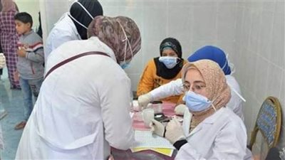 الكشف على 1856 مواطنا وعلاجهم بالمجان في قافلة طبية ضمن 