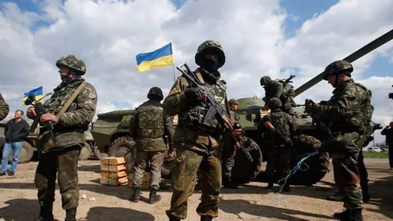 قوات أوكرانية في