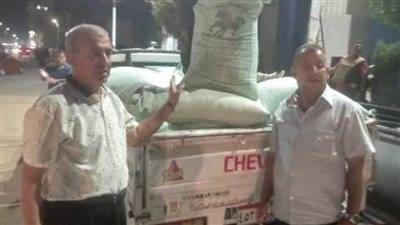 تموين الشرقية يضبط 1500 كجم دقيق  مدعم قبل تهريبه وبيعه بالسوق السوداء