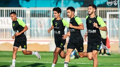 الزمالك يواصل تدريباته استعدادا لمواجهة طلائع الجيش في الدوري الممتاز