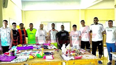 كفر الشيخ: معرض للفنون التشكيلية والأعمال اليدوية بمعسكر الشباب ببلطيم