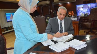 بالصور.. محافظ الغربية يعتمد الأحوزة العمرانية لـ5 مدن و128 قرية وعزبة