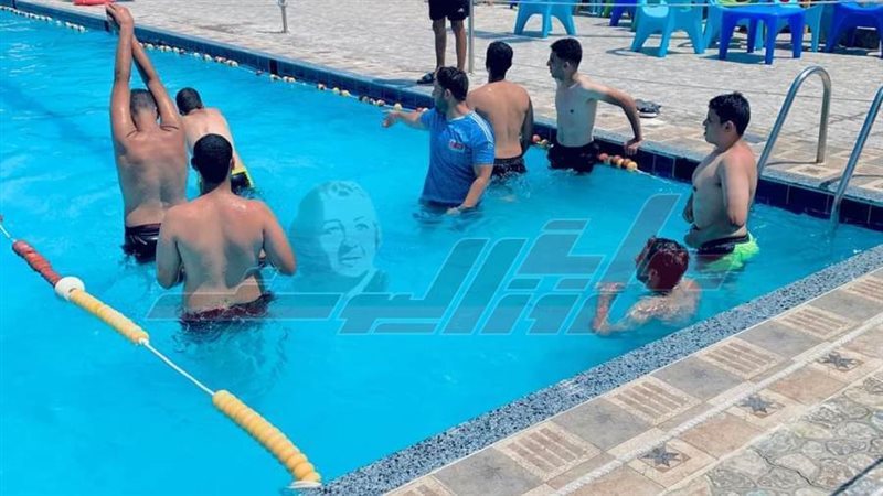 تدريبات السباحة