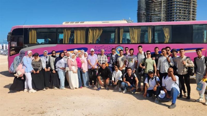 وفد جامعة دمنهور