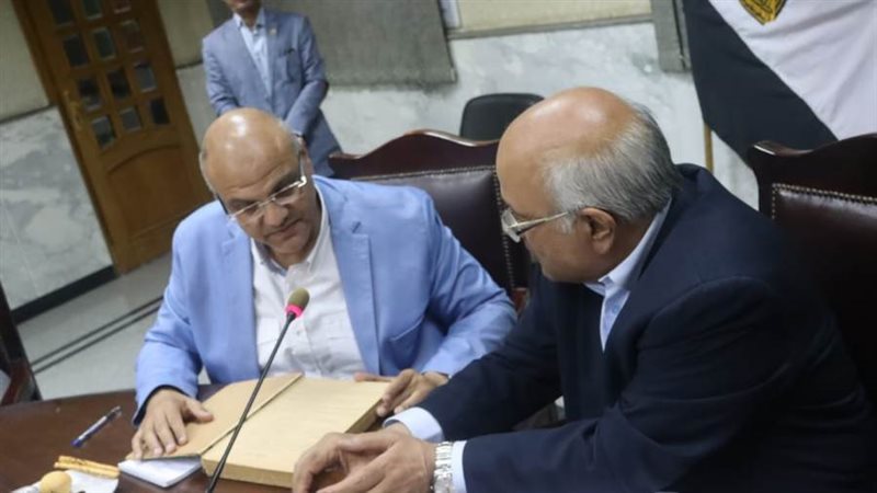 محافظ القليوبية ورئيس