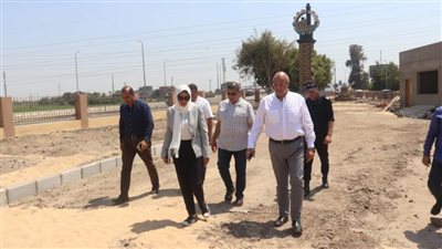 تأهيل 5 حدائق بمدخل بنها وبحث إنشاء كبري على الرياح التوفيقي 