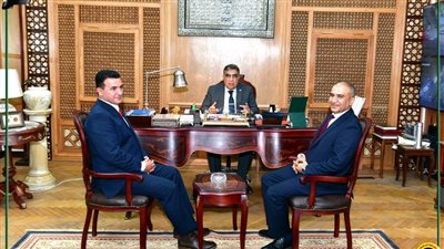محافظ الدقهلية يستقبل السكرتير العام والمساعد في أول يوم عمل لهما