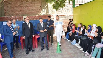 ١٣١٨ طالبًا وطالبة يؤدون اختبارات القدرات البدنية والمهارية والشخصية بكليه التربية الرياضية بسوهاج