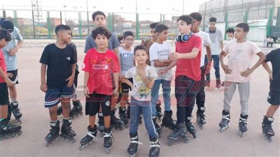 مهرجان الإسكيت بمركز شباب بيلا في كفر الشيخ 