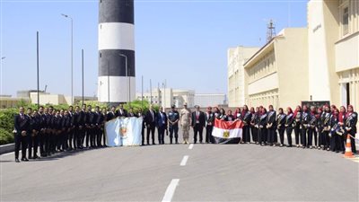 وفد طلابي بجامعة سوهاج يزور القاعدة البحرية بالإسكندرية بالتعاون مع قوات الدفاع الشعبي والعسكري