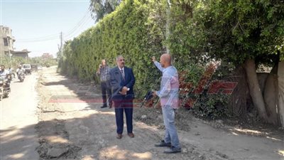 تطوير ورفع كفاءة الطرق بقرى مطوبس في كفر الشيخ 