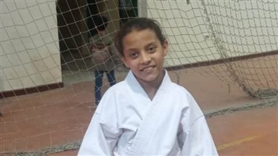 مريم أحمد نجمة تتلألأ في لعبة الكاراتيه