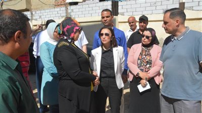 محافظ البحيرة تتفقد مدرسة المجد للتعليم الأساسي بالرحمانية