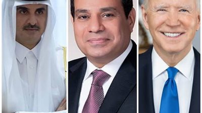 عاجل.. بيان مشترك بين مصر وقطر والولايات المتحدة 