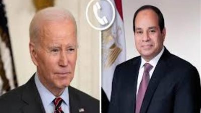 الرئيس السيسي ونظيره الأمريكي يستعرضان نتائج مفاوضات الدوحة