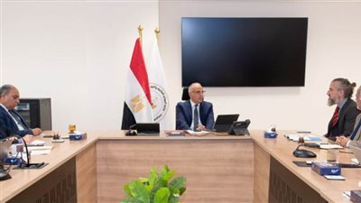 وزير الري يبحث مع ممثل 