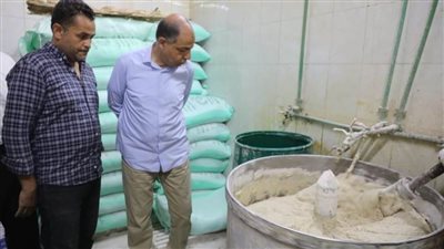 المنيا تحرر 105 محاضر للمخابز البلدية والأسواق وتصادر 3.5 طن سماد وأعلاف