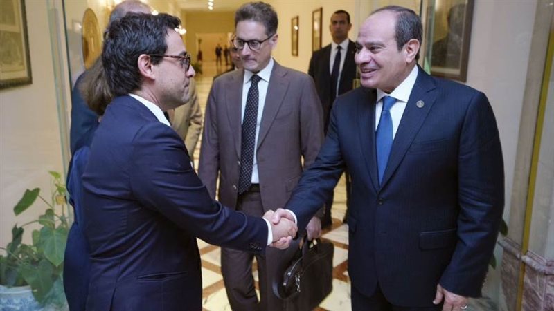 الرئيس السيسي ووزير