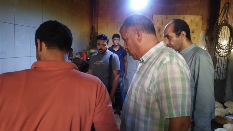 حملة تفتيشية مخابزكفرالزيات