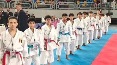 بالصور .. حضور كبير في بطولة شمال أفريقيا للكاراتيه باستاد القاهرة 