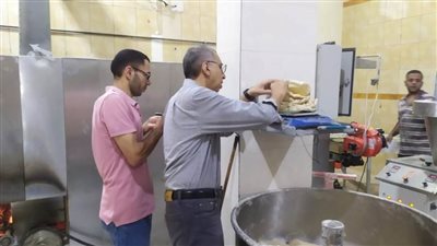 بالصور.. حملة تفتيشية على المخابز البلدية بقرى كفر الزيات تسفر عن 25 محضرًا