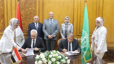 محافظ القليوبية يشهد بروتوكول تعاون لحصر أملاك الدولة