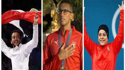 وزير الرياضة يشكر أبطال أولمبياد باريس في المؤتمر الكشفي