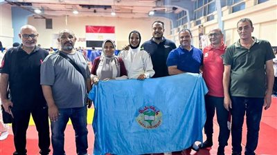 بالصور.. منتخب جامعة طنطا للجودو يحصد الميدالية الذهبية