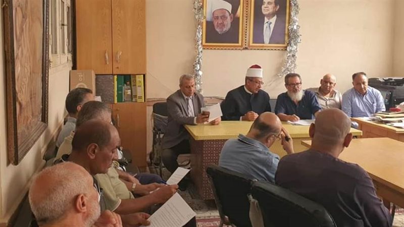 جانب من اجتماع رئيس