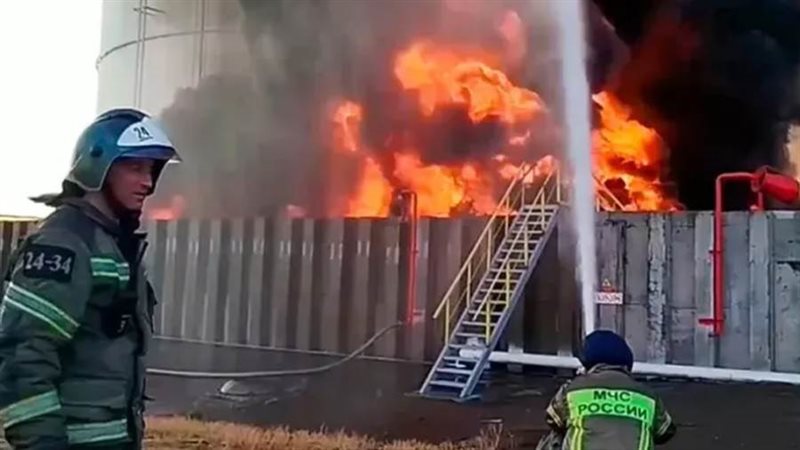 السيطرة على حريق