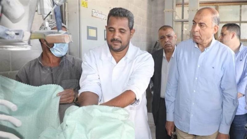 توريد القمح بالمنيا