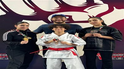 أبطال كاراتيه الزهور يتألقون في بطولة شمال أفريقيا
