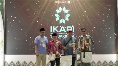 مجلس حكماء المسلمين يحصد جائزة أفضل جناح بمعرض إندونيسيا الدولي للكتاب