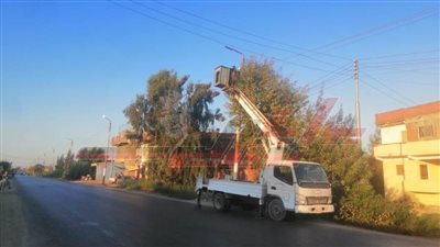 رفع كفاءة وتطوير منظومة الإنارة العامة بدسوق في كفر الشيخ