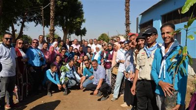 محافظ أسيوط يشهد إطلاق حملة زرع 3 آلاف شتلة مثمرة بمزرعة المحافظة للثروة الحيوانية ببني مر 