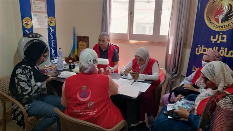 علاج 850 مريضا بالمجان