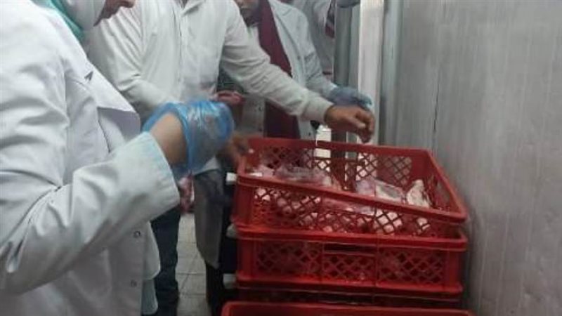 ضبط لحوم مخالفة