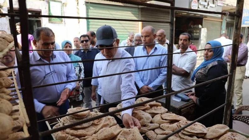 محافظ المنيا خلال