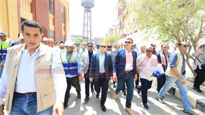 وزير الإسكان ومحافظ كفر الشيخ يتفقدان محطة مياه دسوق الرئيسية