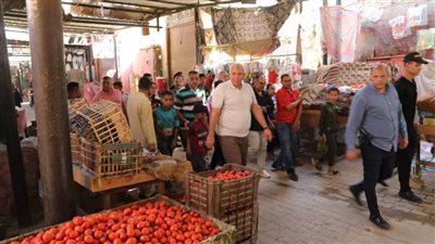 تخصيص منفذ لمنتجات القرى بسوق الشعلة في الوادي الجديد