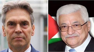 الرئيس الفلسطيني لـ رئيس وزراء هولندا: يجب وقف إطلاق النار بغزة وانسحاب كامل القوات الإسرائيلية