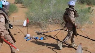 مركز الملك سلمان للإغاثة ينتزع 1139 لغمًا عبر مشروع 