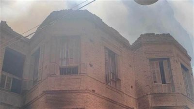 إخماد حريق بمنزل مهجور فى كفر شكر دون خسائر بالارواح