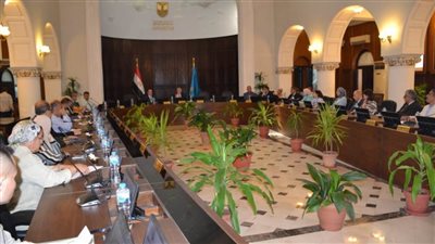 مجلس خدمة المجتمع وتنمية البيئة يستعرض نتائج القافلة المجتمعية الشاملة لقرية بهيج 