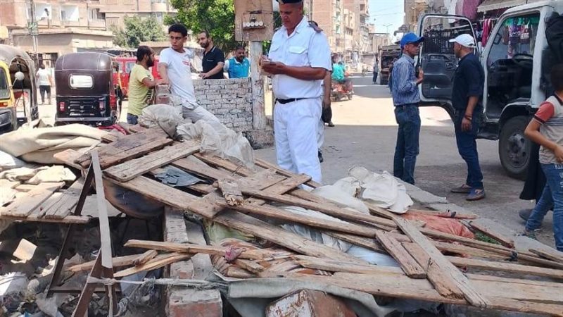 حملة اشغالات بالمحلة