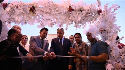 وزير الرياضة ومحافظ الإسكندرية يضعان حجر أساس مشروع CITY PARK بأبوقير