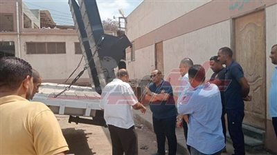 سكرتير مساعد كفر الشيخ يتفقد وحدة التدخل السريع